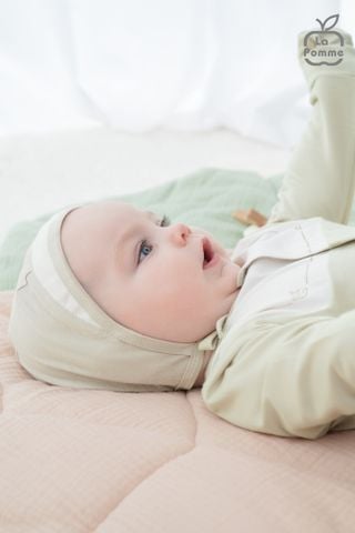  Body dài tay La Pomme phối cổ ngọt ngào 