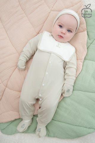  Body dài tay La Pomme phối cổ ngọt ngào 