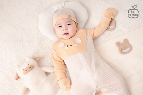  Set bao tay bao chân La Pomme Kẹo ngọt bé con 