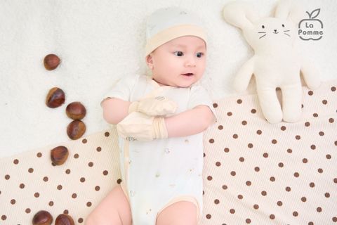  Body chip cộc tay La Pomme Họa tiết bé xinh 