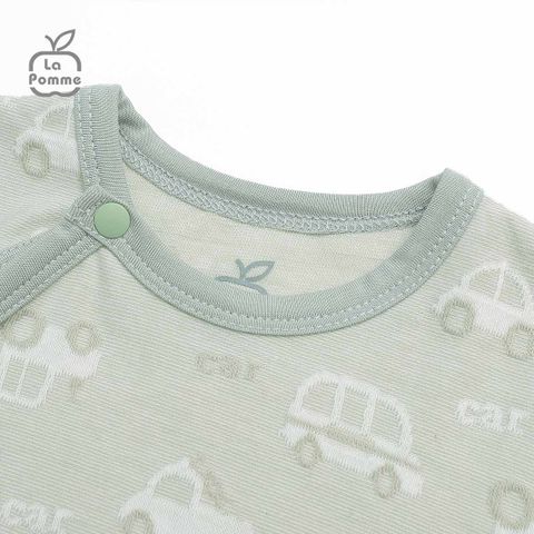  Body chip dài tay La Pomme Little Car - Nâu 