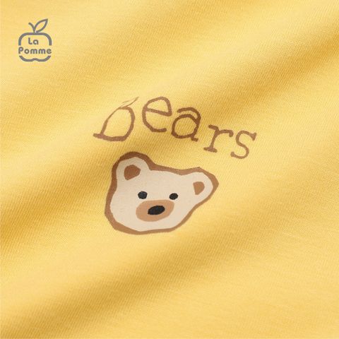  Áo Cổ 3cm La Pomme Little Bear - Trắng 