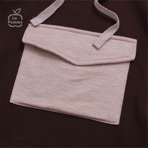  Áo Gile mũ La Pomme Cool Pocket - Nâu nhạt 