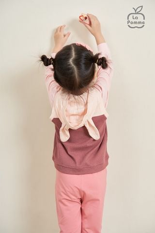  Áo Gile mũ La Pomme Baby Donkey - Hồng 