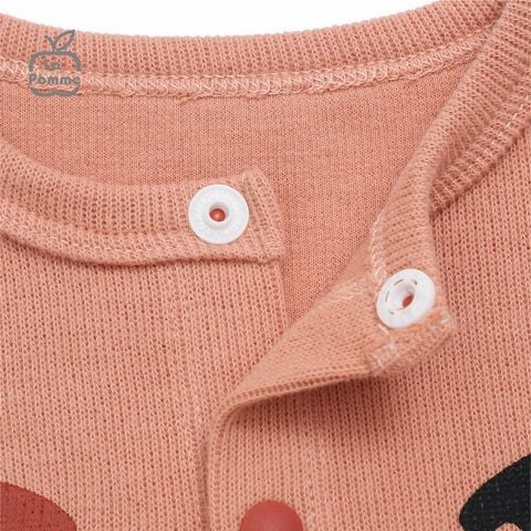  Áo Gile La Pomme Puppy Smile - Nâu 