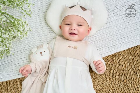  Body dài tay La Pomme Hello Lion 