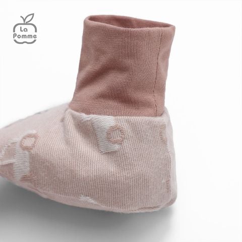  Set bao tay bao chân La Pomme Little Car - Nâu 