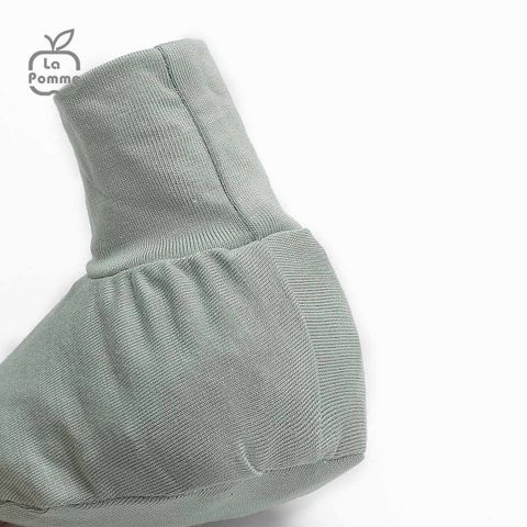  Set bao tay bao chân La Pomme trơn pastel - Xanh 