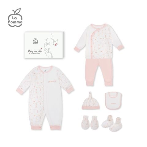  Set quà tặng sơ sinh cao cấp Best for Baby - Trắng 