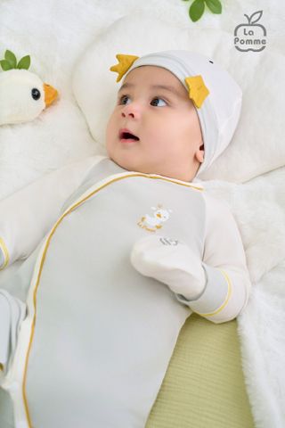  Body dài tay La Pomme ngỗng con hoạt bát 