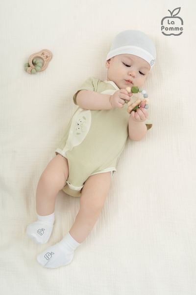  Body chip cộc tay La Pomme Bé Xù 