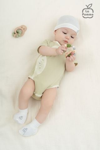  Body chip cộc tay La Pomme Bé Xù 