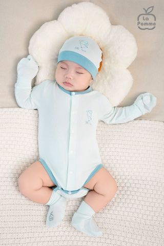  Set bao tay bao chân La Pomme pastel xinh xắn 