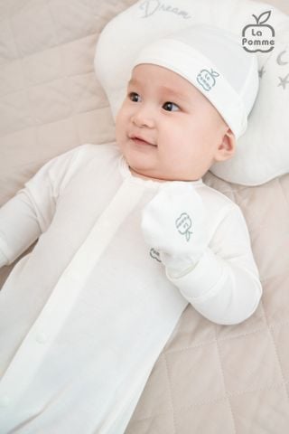  Set bao tay bao chân sơ sinh La Pomme Cute 