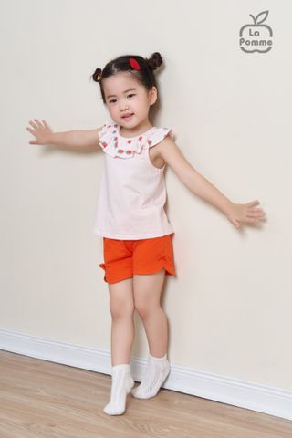  Bộ cộc tay La Pomme Baby Girl - Hồng 