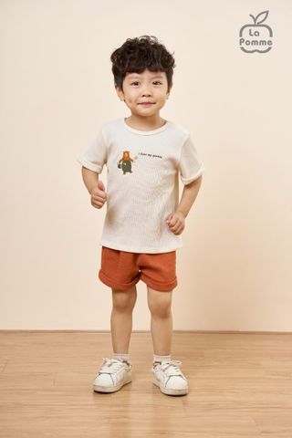  Bộ Cộc Tay La Pomme Thợ làm vườn gấu nâu - Xanh 