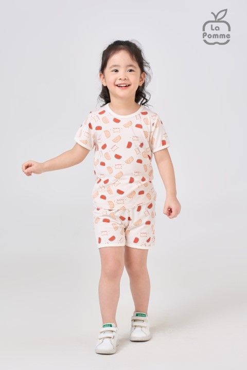  Bộ cộc tay La Pomme Sweet Pattern - Koala 