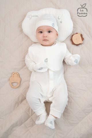  Mũ sơ sinh La Pomme mềm mịn 