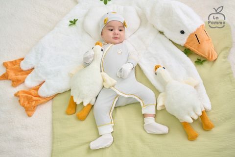  Body dài tay La Pomme ngỗng con hoạt bát 