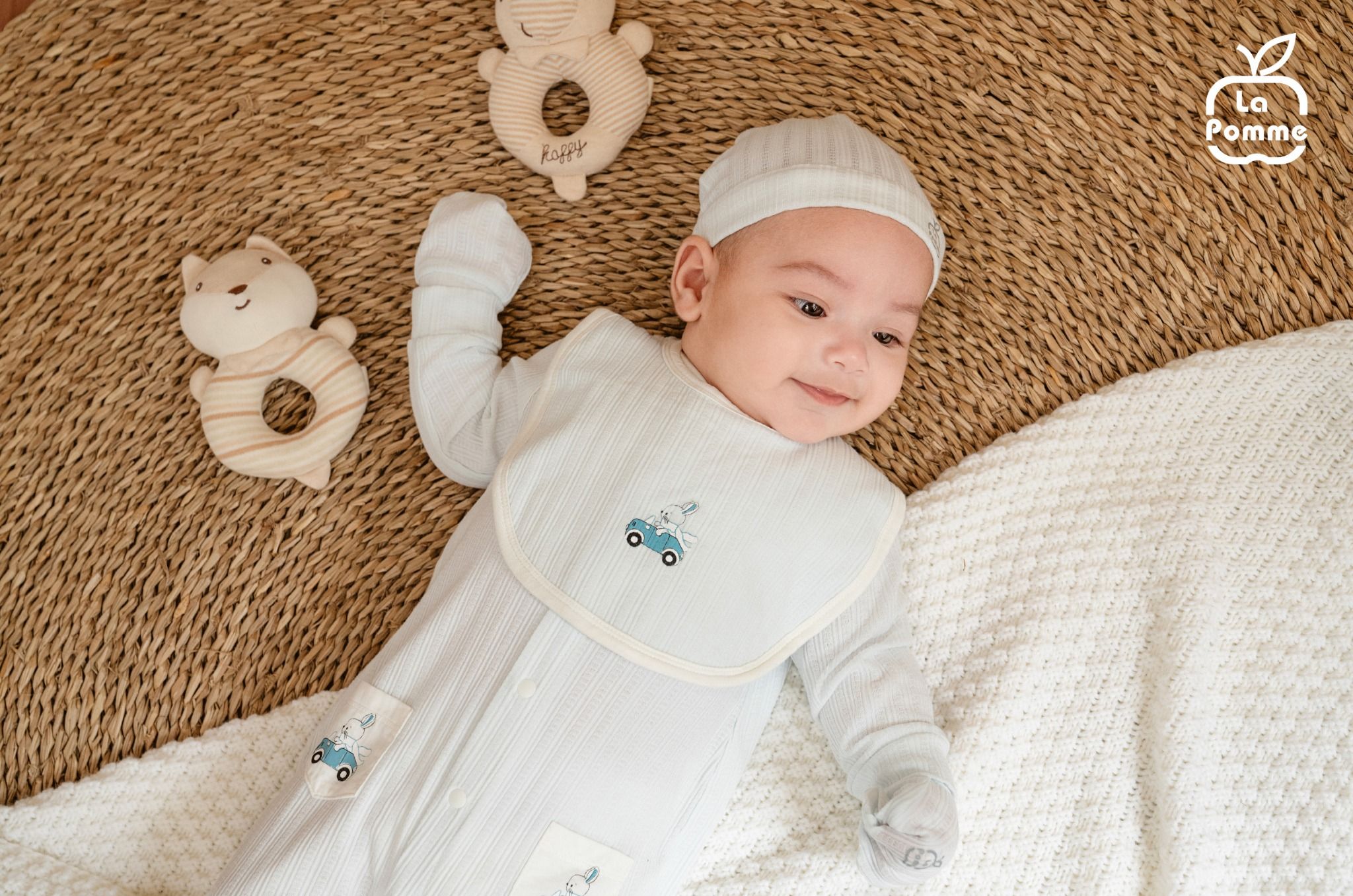  Yếm La Pomme in thú ngộ nghĩnh 