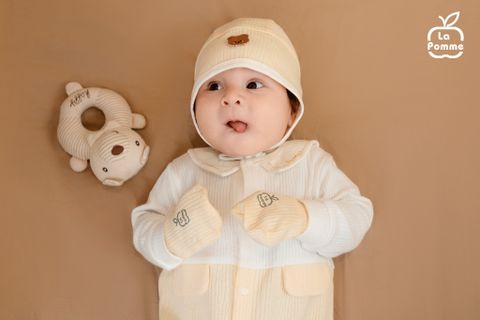  Body dài tay La Pomme dệt vân chìm 