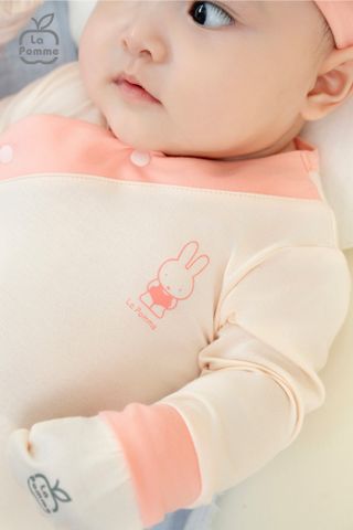  Set bao tay bao chân sơ sinh La Pomme bé yêu năng động 