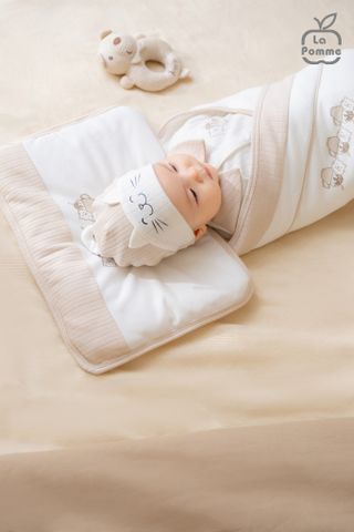  Mũ sơ sinh La Pomme mèo con nghộ nghĩnh 
