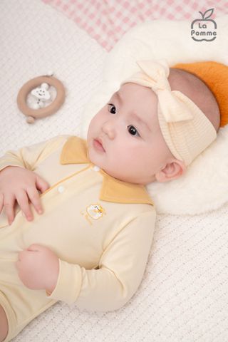  Body chip dài tay La Pomme cổ Peter Pan 