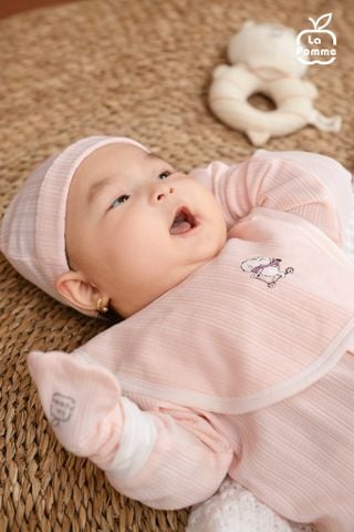  Body chip cộc tay La Pomme in thú ngộ nghĩnh 