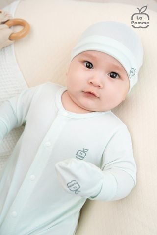  Body dài tay La Pomme mềm mịn (liền tất) 