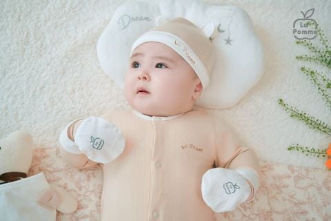  Body dài tay La Pomme Gấu con ngộ nghĩnh 