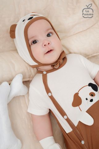  Body chip cộc tay La Pomme Chó đốm 