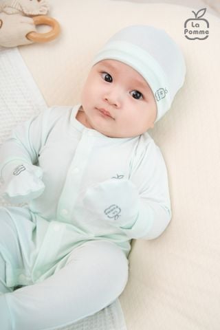  Body dài tay La Pomme mềm mịn (liền tất) 