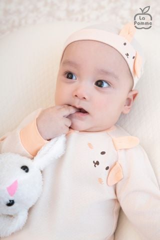  Body chip dài tay La Pomme tai thỏ xinh xắn 