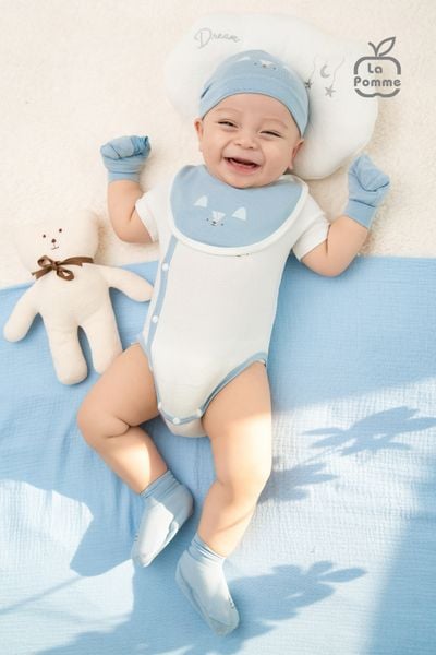  Set bao tay bao chân La Pomme mềm mịn 