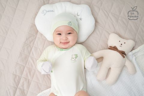  Bodychip dài tay La Pomme hình in dễ thương 