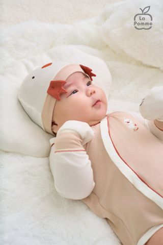  Mũ sơ sinh La Pomme ngỗng con hoạt bát 