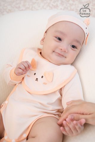  Mũ trùm La Pomme tai rời xinh xắn 