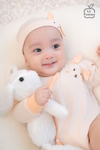  Body chip dài tay La Pomme tai thỏ xinh xắn 