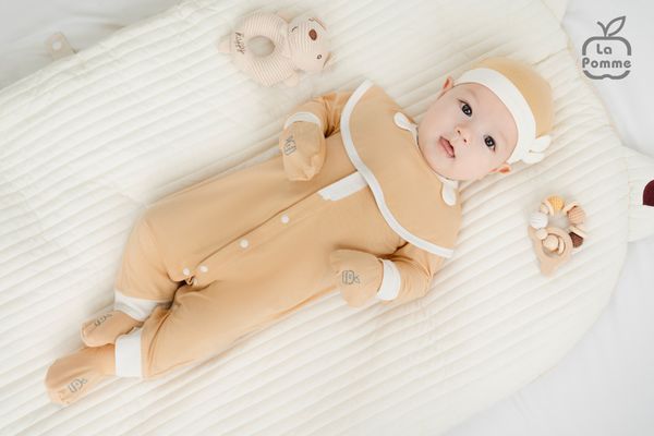  Body dài tay La Pomme Happy Days 