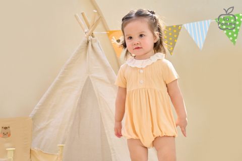  Body cộc tay La Pomme Bèo nhún cách điệu 