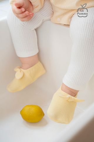  Set phụ kiện La Pomme nơ điệu pastel 