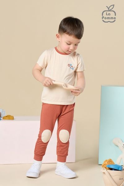  Bộ cộc tay quần dài La Pomme Xin chào sư tử 