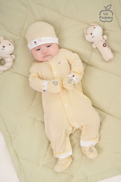  Set bao tay bao chân sơ sinh La Pomme Cáo tinh nghịch 