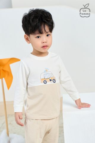  Bộ dài tay La Pomme Chuyến xe vui vẻ 