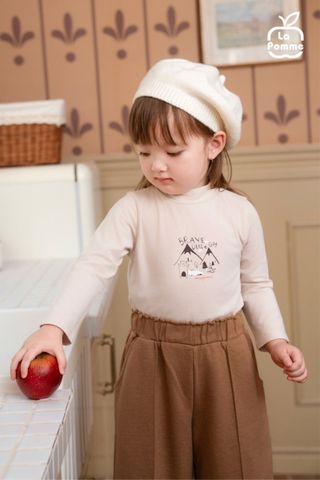  Áo Cổ 3cm La Pomme giữ nhiệt Camping 
