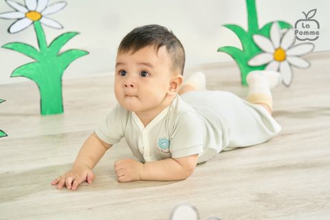  Bộ cộc tay cúc giữa La Pomme Donut 