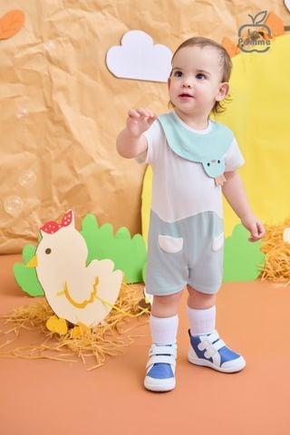  Body cộc tay La Pomme Gà bông tinh nghịch 