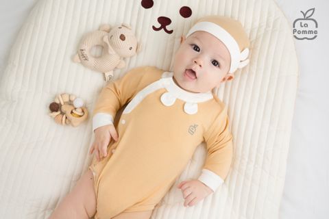  Body chip dài tay La Pomme Happy Days 