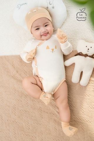  Body chip dài tay La Pomme mềm mịn 